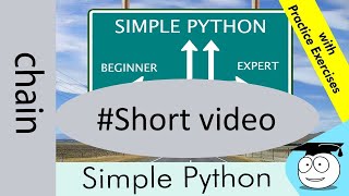 Chain | Iterators | Simple Python Tutorials | #Shorts