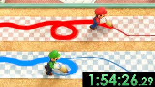 Let's Speedrun Mario Party Superstars (All Minigames/Master Difficulty)