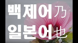 [ 한민족세계사 ] 반도에서 넘어간 일본어 ㅣ 언어에서 나타나는 한민족 정체성