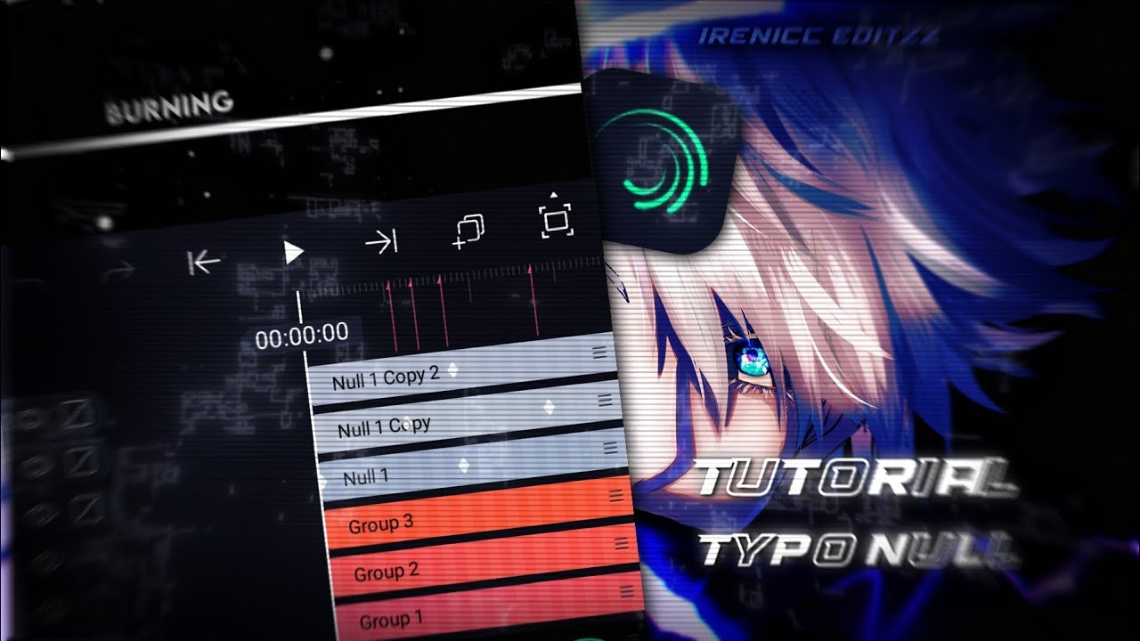 Typography Null Tutorial Alight Motion Youtube