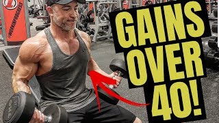 How To Build Muscle After 40 (COMPLETE LIST!)