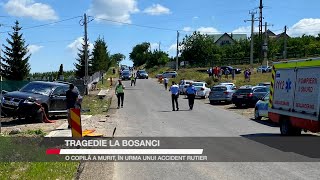 Tragedie la Bosanci. O copilă a murit, în urma unui accident rutier