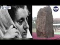 congress why is there a huge stone standing on indira gandhi samadhi shakti sthal oneindia hindi