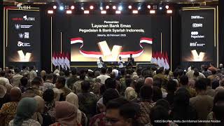 LIVE: Presiden Prabowo Resmikan Layanan Bank Emas Pegadaian dan BSI, Jakarta, 26 Februari 2025