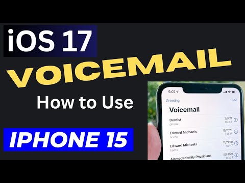 Voicemail Feature Enable and Use on iPhone 15