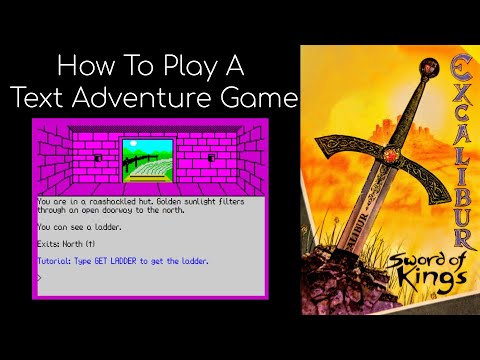 How to play a text adventure game