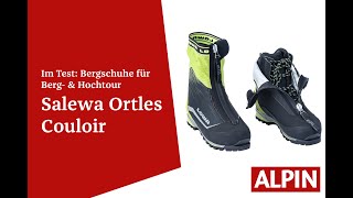 Test Bergschuh Salewa Ortles Couloir | ALPIN - Das Bergmagazin