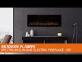 Enjoy the Modern Flames Spectrum Slimline Electric Fireplace