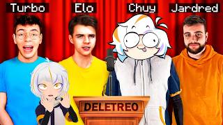 CONCURSO de DELETREAR con ChuyMine, Turbo y Jardred! | ChuyMine REACCIONA a Elo YT