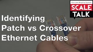 ScaleTalk: Identifying Patch vs Crossover Ethernet Cables