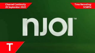 Channel Continuity (20/09/2022 | 21:58): NJOI TV™