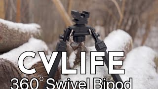 CVLIFE 360 swivel bipod