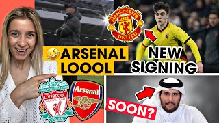 Arsenal Bottle Jobs🤣 Qatar Takeover Advancing? Man Utd Beat City To Sign Top Young Star?