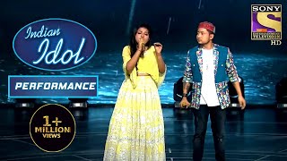 Arunita और Pawandeep ने दिया पे 'Pyar Hua Ikrar Hua' Duet Performance | Indian Idol Season 12