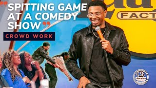 Spitting Game At A Comedy Show - Comedian Lewis Belt - Chocolate Sundaes Standup Comedy