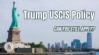 Trump’s New USCIS Immigration Policy Explained | Adjustment of Status & Green Cards