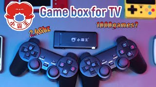 Amazing SUBOR Game Console for TV with 2.4G Wireless Gamepads!