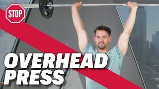 Why You Should SKIP The Barbell Overhead Press (Do THESE Instead!) | Overrated | Men's Health Muscle