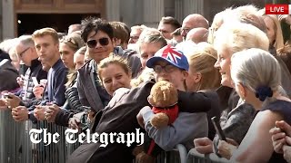 Countess of Wessex hugs mourner in Manchester