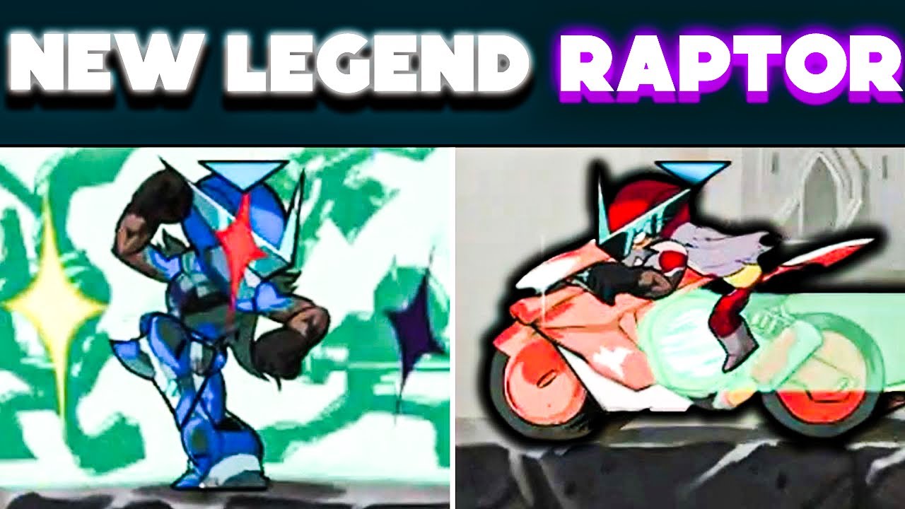 Brawlhalla New Legend Red Raptor 🔥 - YouTube