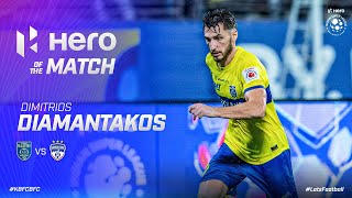 Hero of the Match - Diamantakos | Kerala Blasters FC 3-2 Bengaluru FC | MW 10, Hero ISL 2022-23