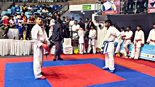 Sahil Barman Vs Rishbh Rathee | India Open International Karate Championship | Final Round