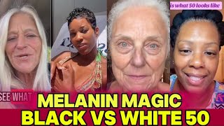 Viral 50's Trend Exposing That BLACK Don't Crack