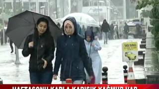 KIŞ KENDİNİ GÖSTERDİ (25.10.2016-BOLU)