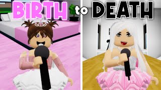 BIRTH To DEATH Of A POPSTAR!! **BROOKHAVEN ROLEPLAY** | JKREW GAMING