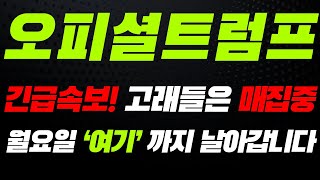 🔥오피셜트럼프🔥긴급속보! 이제는 3차상승을 대비해야합니다! 영상에서 매매타점 필수확인! #오피셜트럼프 #오피셜트럼프전망 #오피셜트럼프분석 #오피셜트럼프코인 #오피셜트럼프코인전망