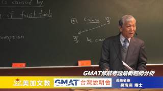 GMAT修辭考題最新趨勢分析-美加文教 莫清崴博士