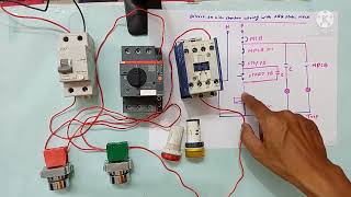 Direct on Line Starter with ABB Make MPCB Control Wiring