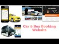 How to create a car and bus booking website with WordPress | Complete system with GPS