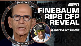 Paul Finebaum CAUTIONS skepticism after CFP first reveal + Alabama \u0026 Colorado analysis | First Take