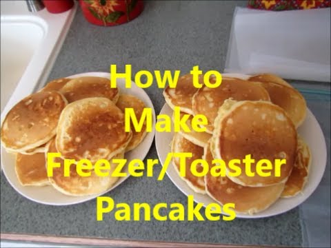 How to Make Freezer/Toaster Pancakes How to Make Freezer/Toaster Pancakes