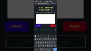 Toxic comment classification using distillbert