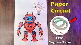 Paper Circuit with Copper Tape || Arduino Projects|| Eazytronic