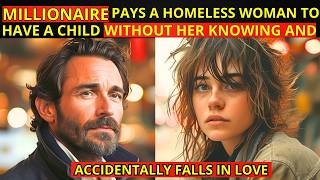 MILLIONAIRE PAYS HOMELESS WOMAN TO BE HIS WIFE FOR 9 MONTHS AND HAVE A CHILD, BUT WHEN THE CHILD WAS