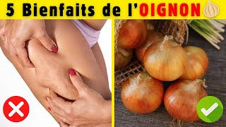 5 Bienfaits INCROYABLES de l'OIGNON 🧅