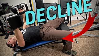 Total Gym as a Decline Bench