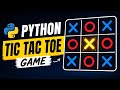Python Tic Tac Toe Game Tutorial for Beginners