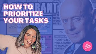 How To Prioritize Your Tasks - 4 Quadrants From Stephen Covey