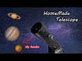 Making a Telescope At Home (DIY)   #diy #space #scienceprojects