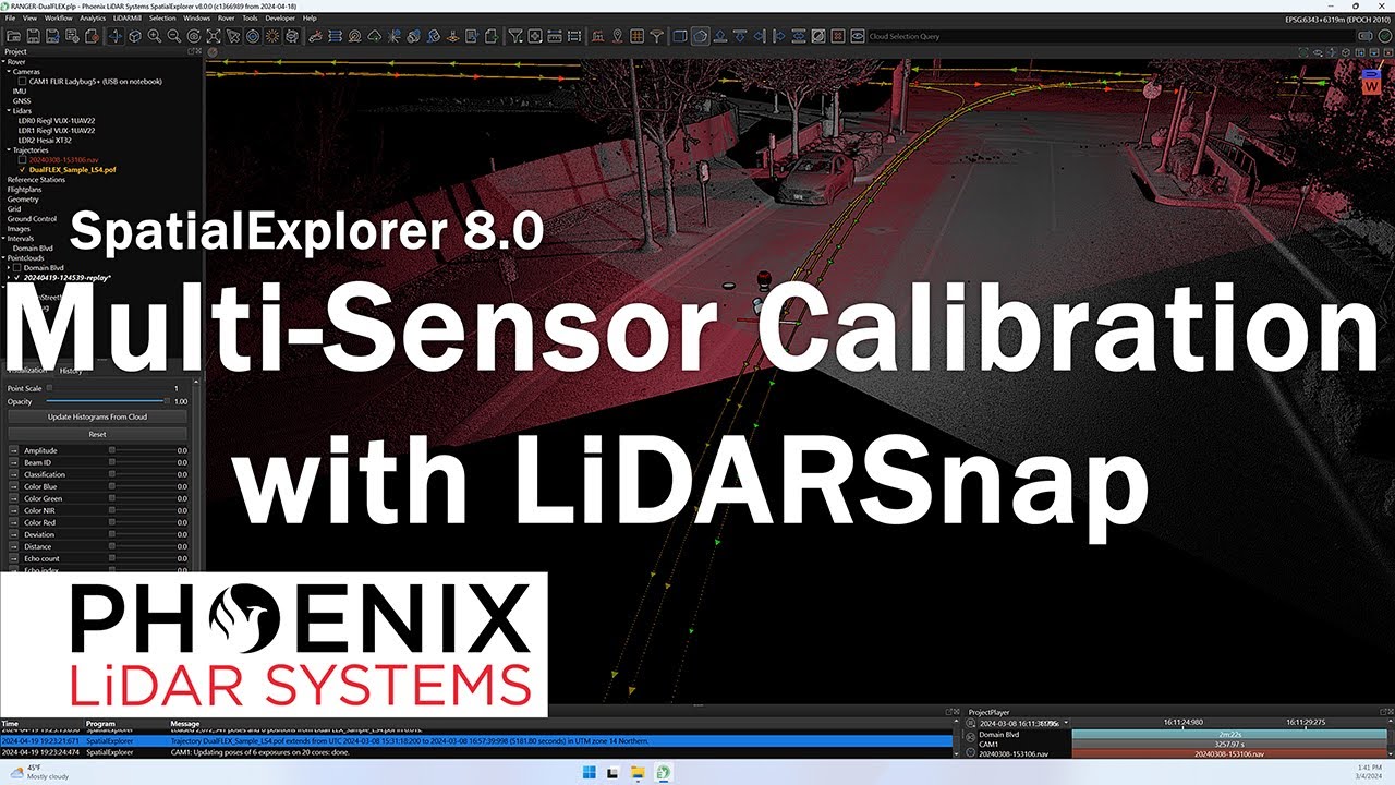 Spatialexplorer 8 Multi Sensor Calibration With Lidarsnap Youtube