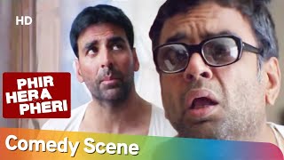 राजू चला बाबुराव की किडनी बेचने | Phir Hera Pheri Superhit Comedy Movie Scenes