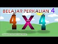 Media Pembelajaran | Belajar Perkalian 4 (empat) | Untuk Anak-anak