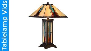 Robert Louis Tiffany Ranier Mission Night Light Table Lamp