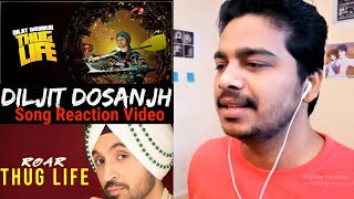 Diljit Dosanjh THUG LIFE REACTION Video | Diljit Dosanjh | Jatinder Shah | Oye Pk | Punjabi Song |