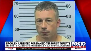 Semmes man arrested for making terrorist threats