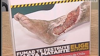 Ministerio de Salud presenta nueva advertencia en cajetillas de cigarros